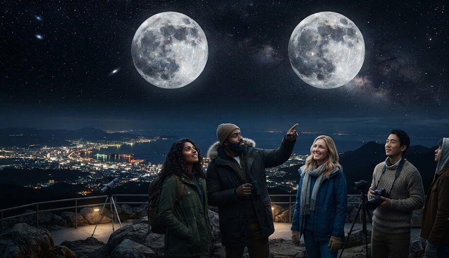 Double Satellites: What If Earth Had Two Moons of Equal Mass?